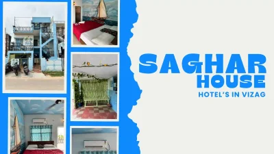 saghar house vizag sea facing hotel near sagar nagar beach with ac rooms and fine artwork interiors